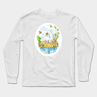 Swans Long Sleeve T-Shirt